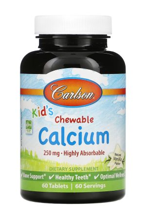 Kids Chewable Calcium - 60 tabs