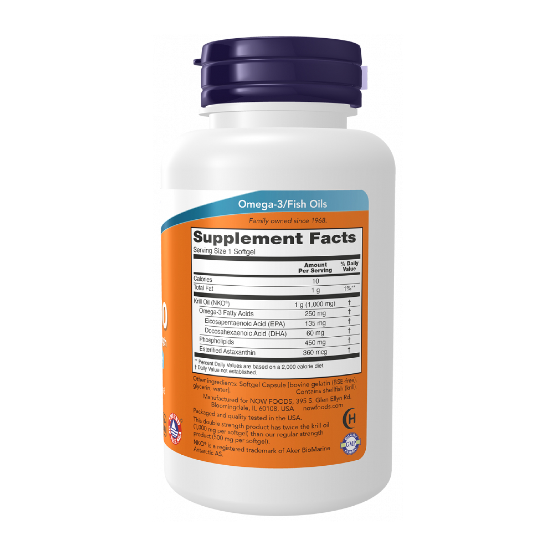 Krill Oil 1000mg - 120 softgels - Зображення 2