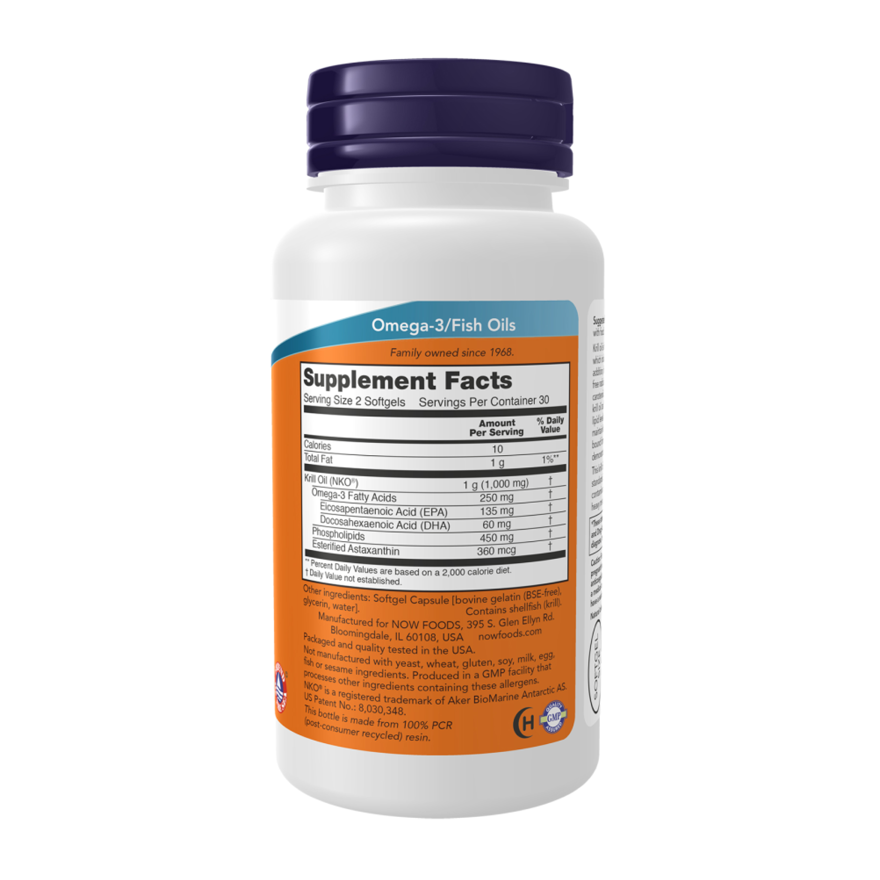 Krill Oil 500mg - 60 softgels - Зображення 2