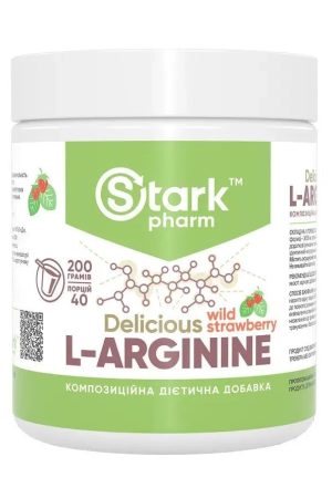 L-Arginine - 200g Strawberry Raspberry