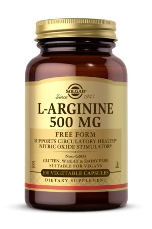 L-Arginine 500mg - 100 vcaps