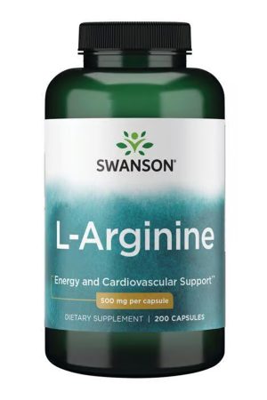 L-Arginine 500mg - 200 caps