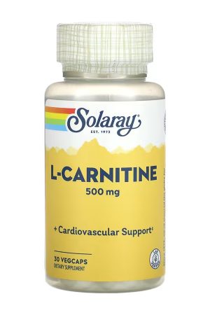 L-Carnitine Free Form 500mg - 30 vcaps