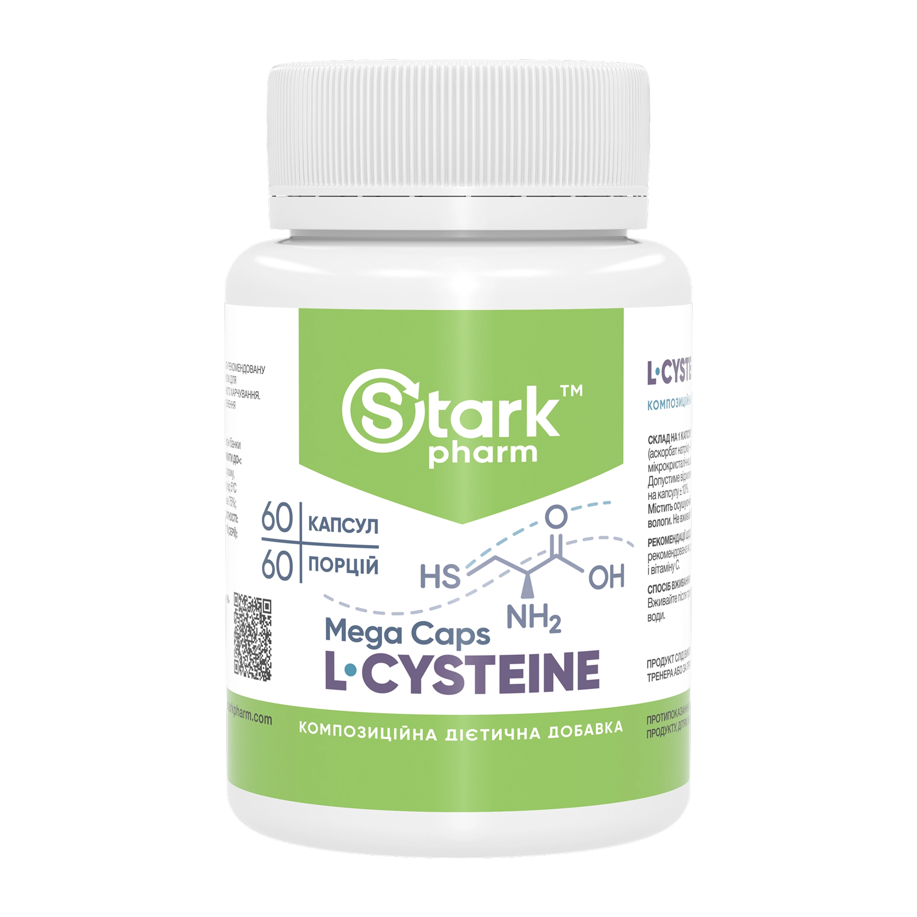 L-Cysteine Mega caps 500 mg - 60 caps