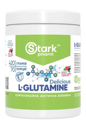 L-Glutamine Delicious - 420g Berry Punch