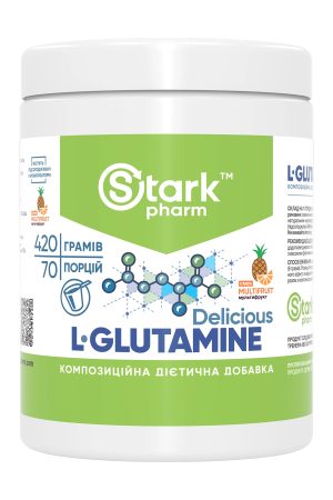 L-Glutamine Delicious - 420g Multi Fruit