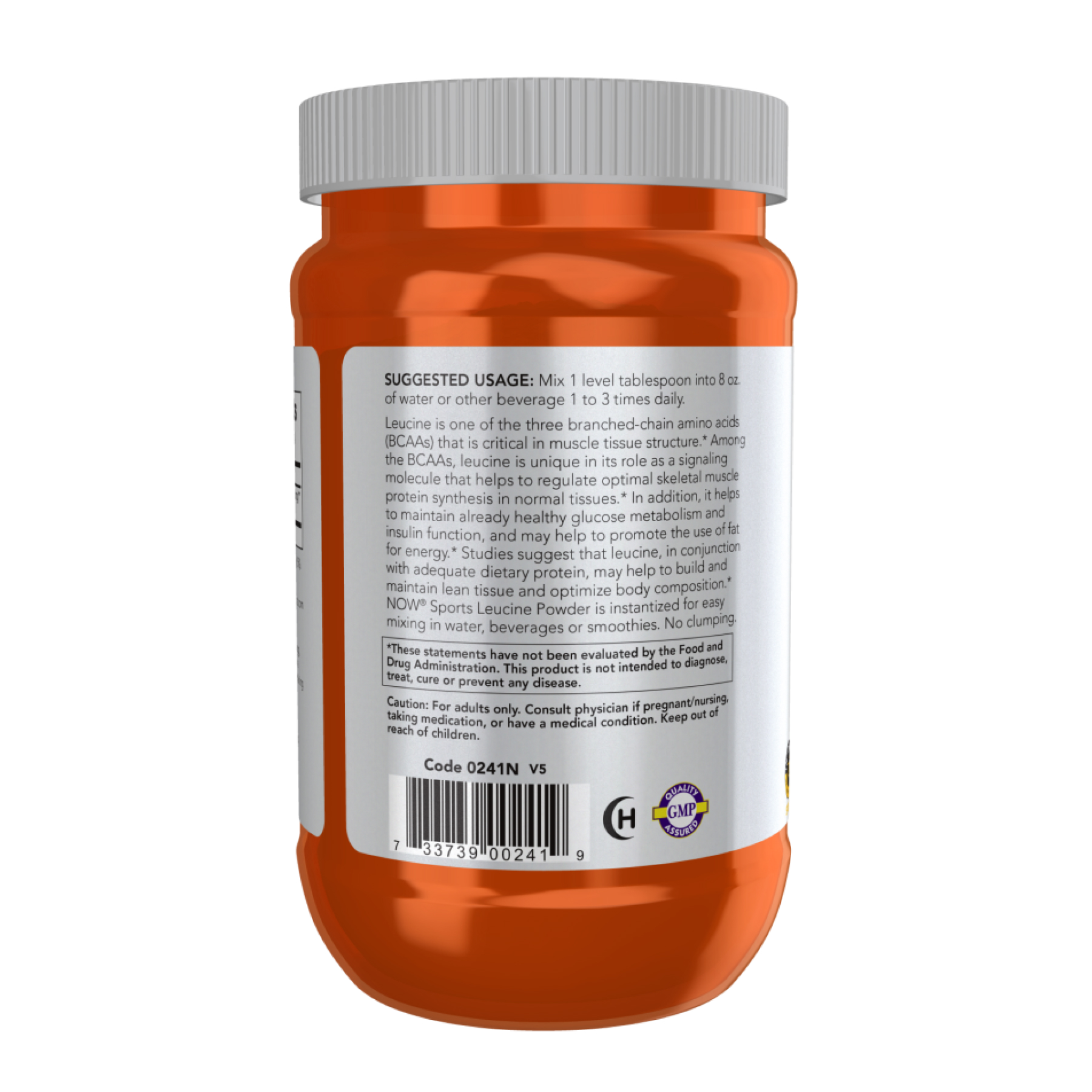 L-Leucine Powder - 255g - Зображення 3