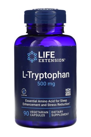 L-Tryptophan 500mg - 90 vcaps