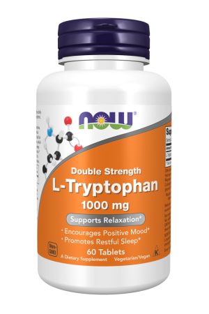 L-Tryptophan Double Strength 1000mg - 60 tabs