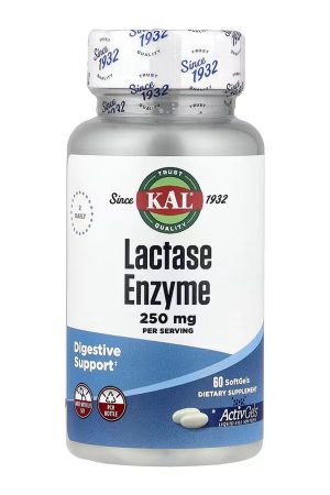 Lactase Enzyme 250mg - 60 softgels