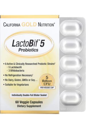 LactoBif 5 Probiotics - 60 veg caps