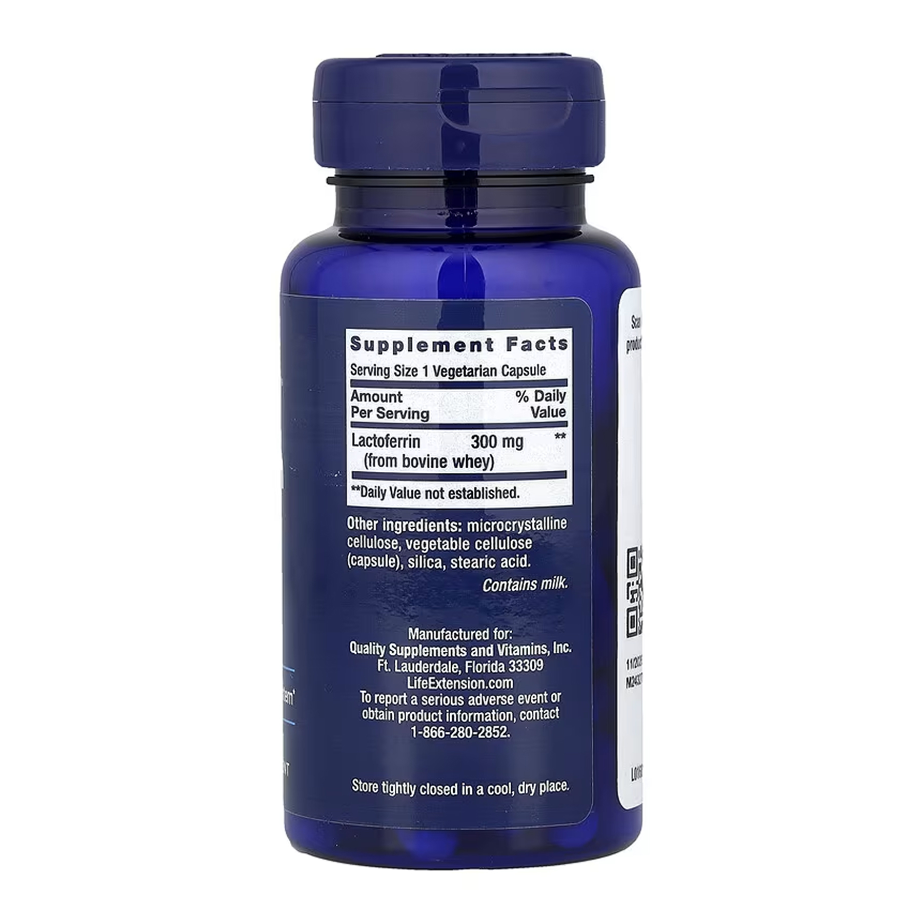 Lactoferrin Caps - 60 vcaps - Зображення 2