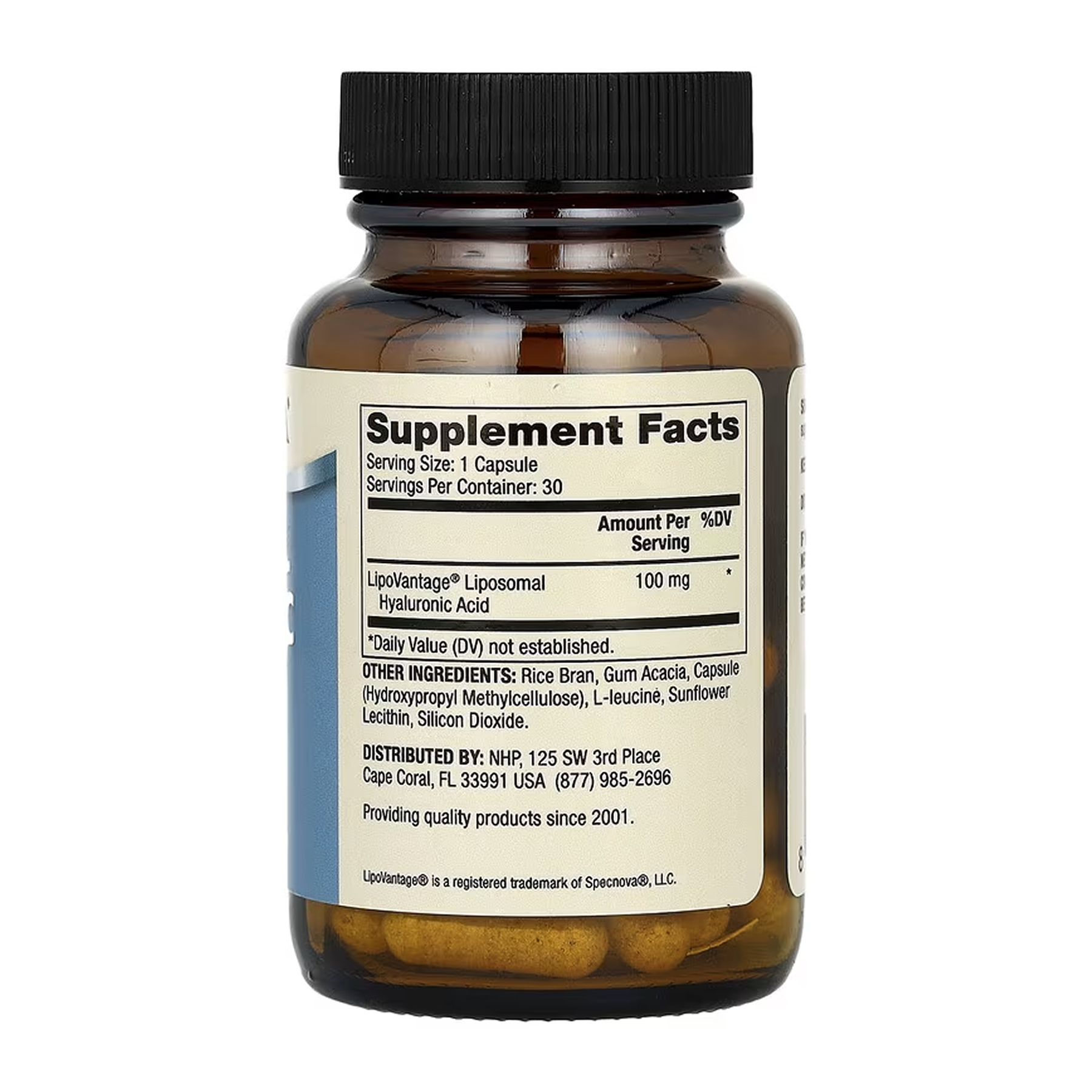Liposomal Hyaluronic Acid - 30 caps - Зображення 2