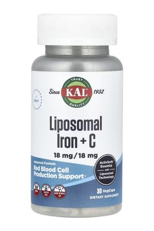 Liposomal Iron 18mg - 30 vcaps