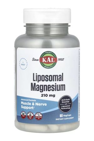 Liposomal Magnesium 210mg - 60 vcaps