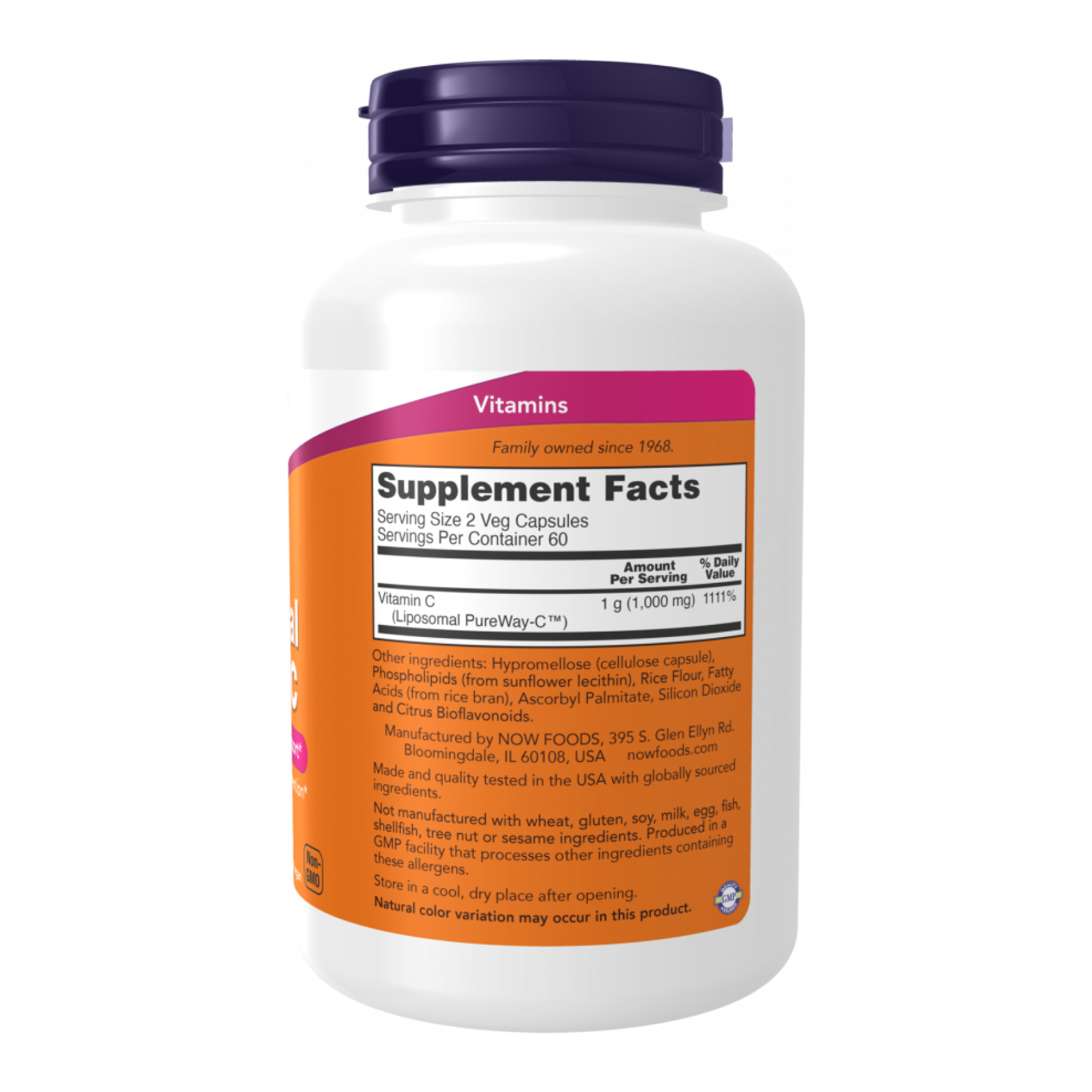 Liposomal Vitamin C - 120 vcaps - Зображення 2