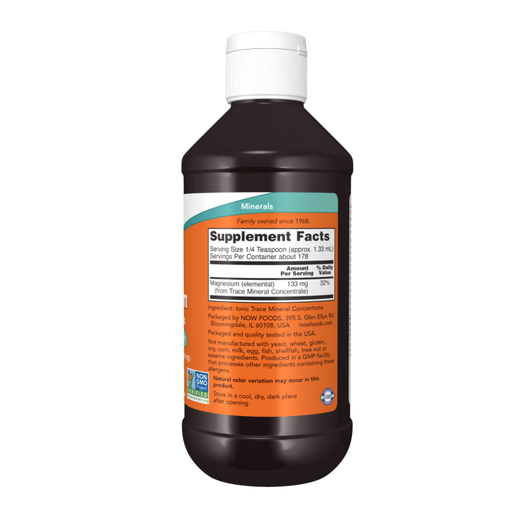 Liquid Magnesium with Trace Minerals - 237ml - Зображення 2