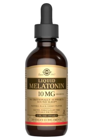 Liquid Melatonin 10 mg - 59 ml Natural Black Cherry