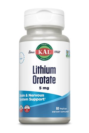 Lithium Orotate 5mg - 60 vcaps