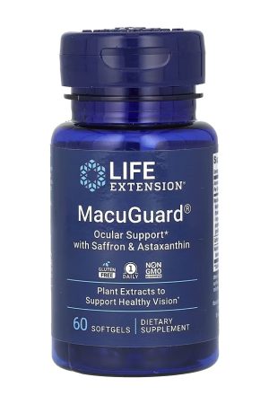 MacuGuard® Ocular Support with Saffron & Astaxanthin - 60 softgels