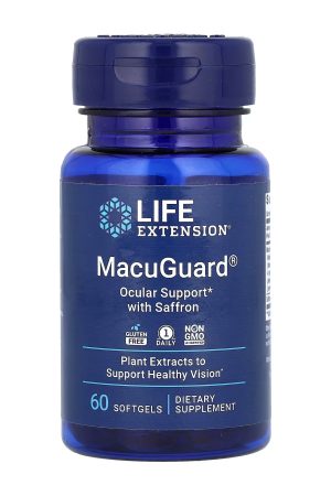 MacuGuard® Ocular Support with Saffron - 60 softgels