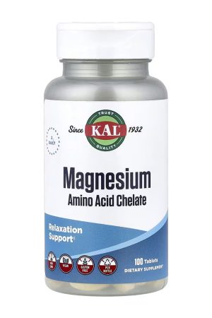 Magnesium Amino Acid Chelate 220mg - 100 tabs