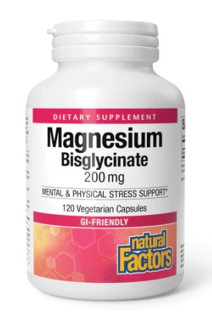 Magnesium Bisglycinate 200mg - 120 vcaps