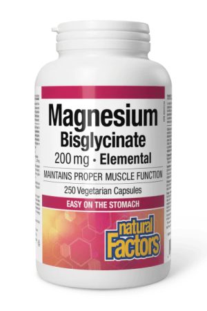 Magnesium Bisglycinate Pure 200 mg - 250 caps