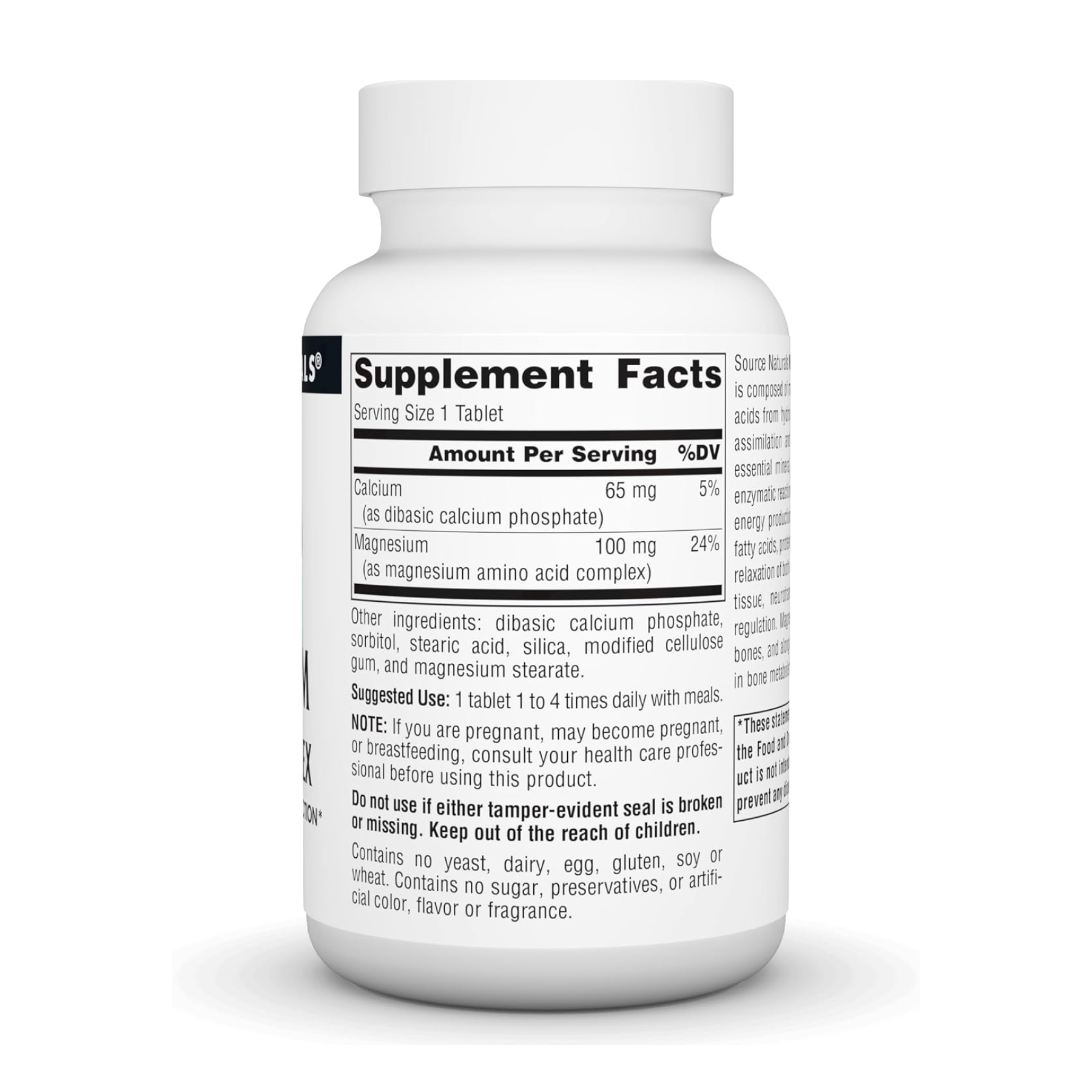 Magnesium Chelate Complex 100mg - 100 tabs - Зображення 2