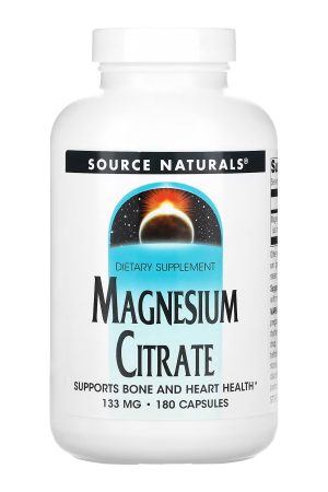 Magnesium Citrate 133mg - 180 caps