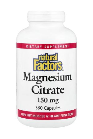 Magnesium Citrate 150mg - 360 caps