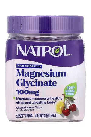 Magnesium Glycinate 100mg - 30 soft chews