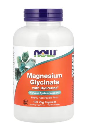Magnesium Glycinate with BioPerine® - 180 vcaps
