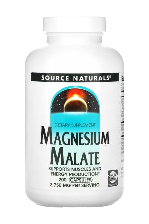 Magnesium Malate 625mg - 200 caps