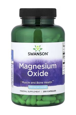 Magnesium Oxide 200 mg - 250 caps