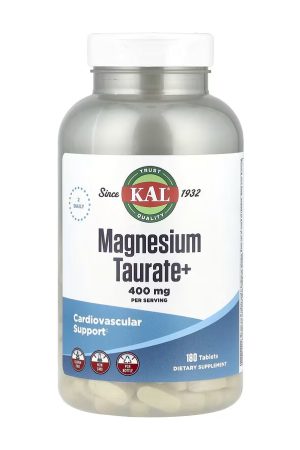 Magnesium Taurate 400mg - 180 tabs