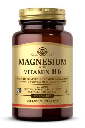 Magnesium with Vitamin B6 - 100 tabs