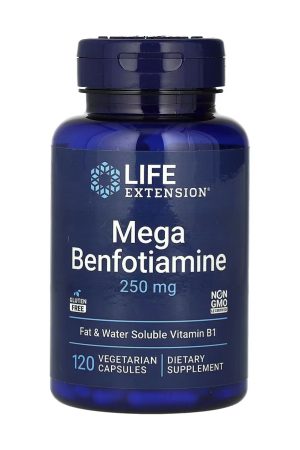 Mega Benfotiamine 250 mg - 120 vcaps
