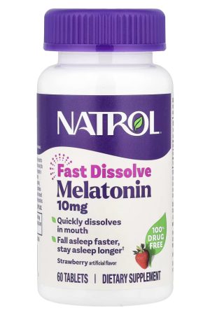 Fast Dissolve Melatonin 10mg - 60 tabs