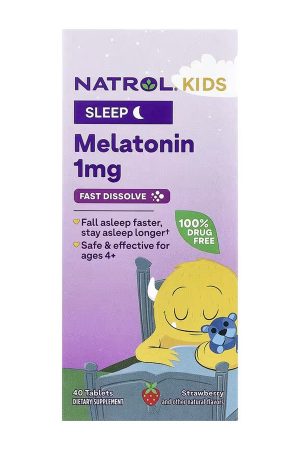 Kids Melatonin 1mg - 40 tabs