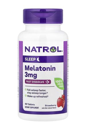 Melatonin 3mg - 90 tabs (Пошкоджена етикетка)
