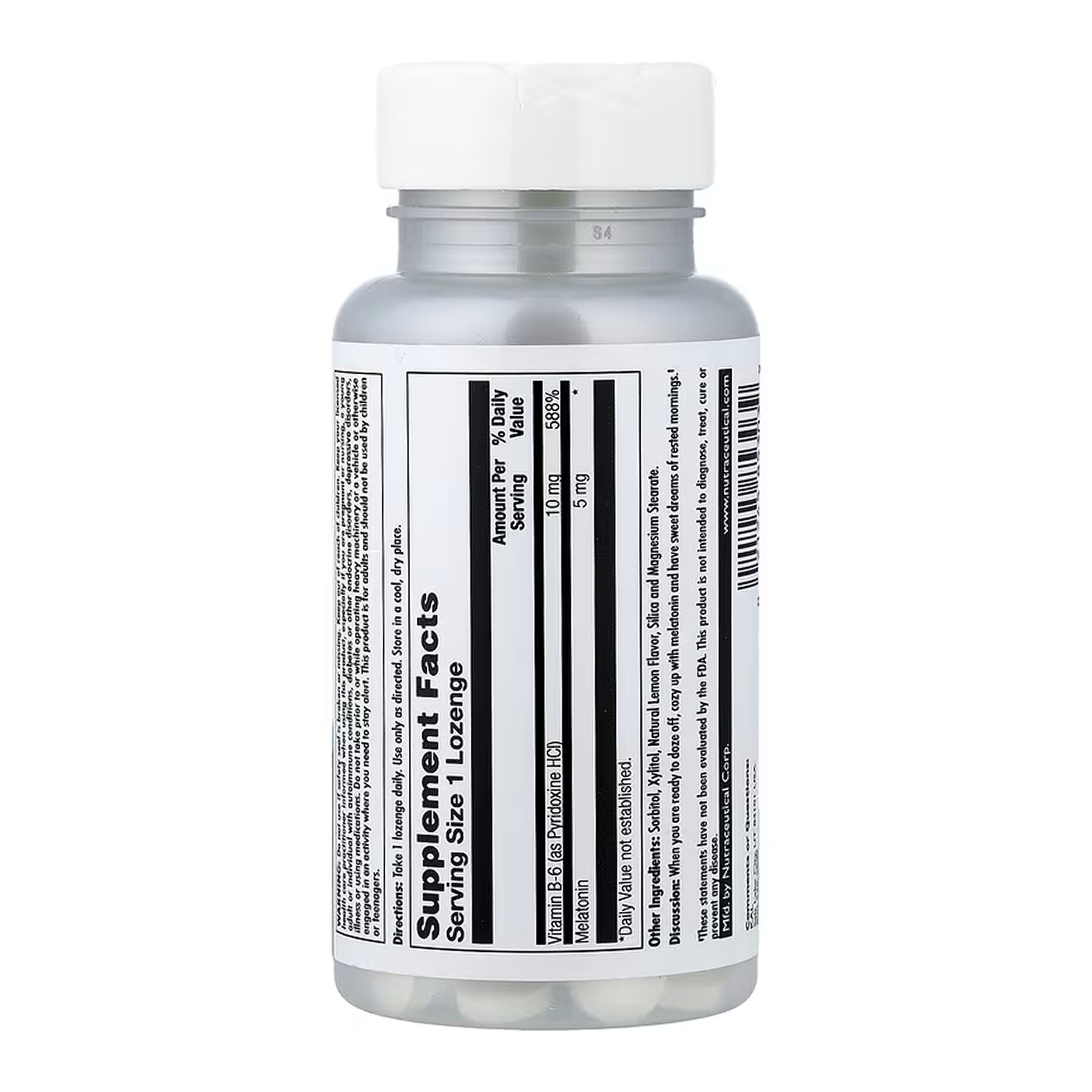 Melatonin 5mg - 30 lozenges - Зображення 2