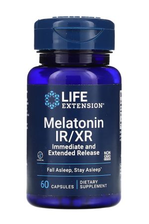 Melatonin IR/XR - 60 caps