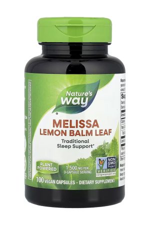Melissa Lemon Balm Leaf - 100 vcaps