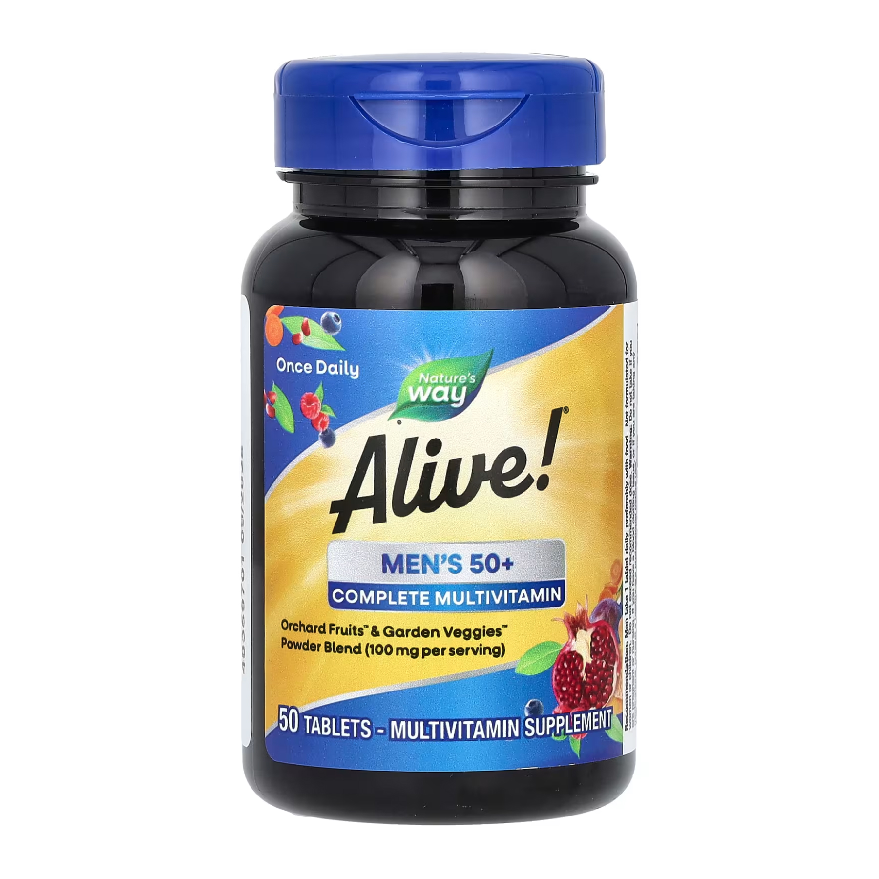 Men's 50+ Complete Multivitamin - 50 tabs (До 09.26) - Зображення 3