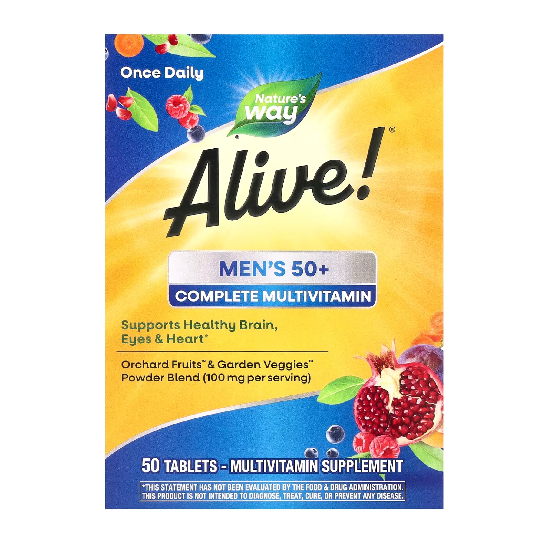 Men's 50+ Complete Multivitamin - 50 tabs (До 09.26)