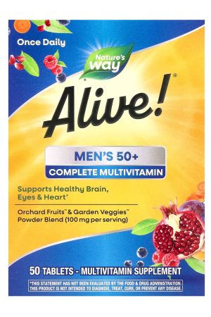 Men's 50+ Complete Multivitamin - 50 tabs (Пошкоджена упаковка)