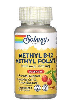 Methyl B-12 & Methyl Folate - 60 caps