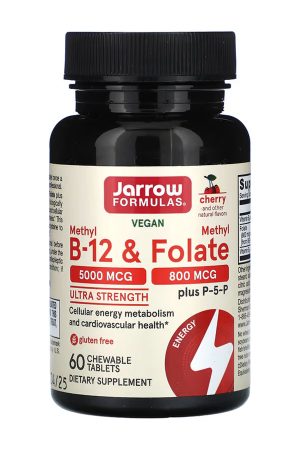 Methyl B-12 & Methyl Folate - 60 tabs