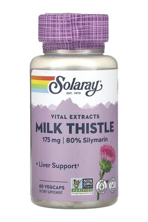 Milk Thistle Seed Extract 175mg - 60 vcaps